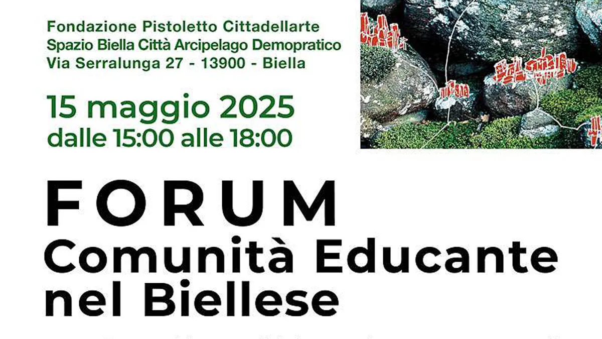 Forum Comunità Educante nel Biellese