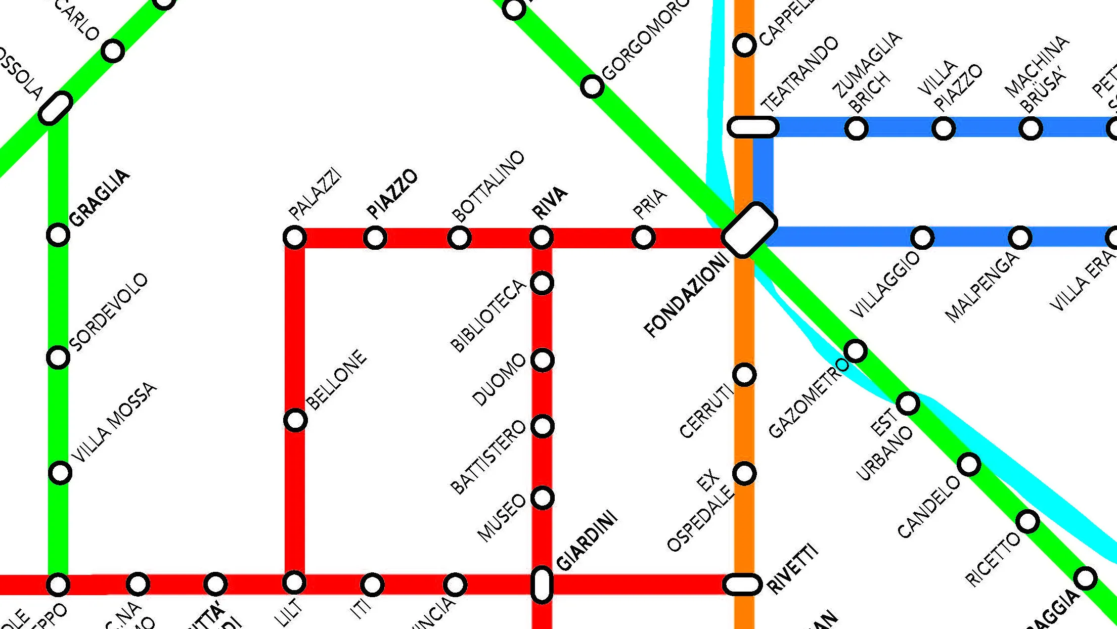 Mappa CicloPedonali dett